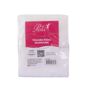 Toalha Viscose Manicure 45g 30x20cm 100 un Poli