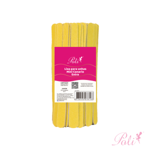Lixa para Unha Mini Canário 8cm 100 un Poli
