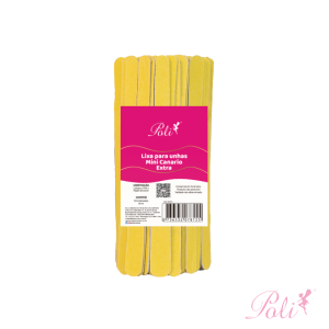 Lixa para Unha Mini Canário 8cm 50 un Poli