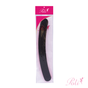 Lixa para Unha Acrigel Polidora Banana Preta 100/180 1 un Poli