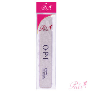 Lixa para Unha Acrigel Fibra Reta Quadrada 100/180 1 un Poli