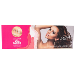 Folha de Alumínio 9.5x30cm 1000 un Poli