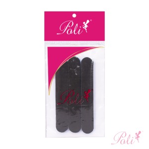 Lixa para Unha Eva Polidora Preta Média 3 un Poli