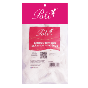 Lençol TNT com Elástico Contínuo 2x90cm 5 un Poli