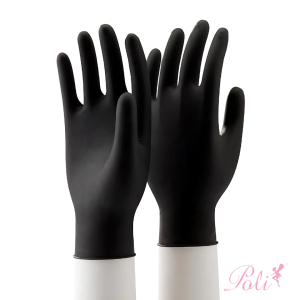 Luva Black Bulk Uso Profissional 10 un Poli