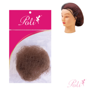 Rede para Cabelo Fina Castanho 2 un Poli