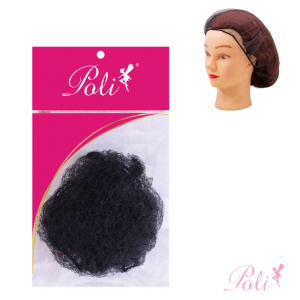 Rede para Cabelo Fina Preta 2 un Poli