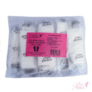 Kit Sapatilha com Creme 20 un Poli