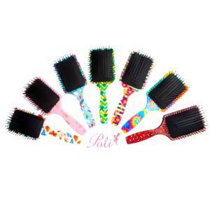 Escova Almofadada Quadrada Estampada 1 un Poli