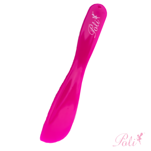 Espátula Plástica Curvada Rosa 1 un Poli