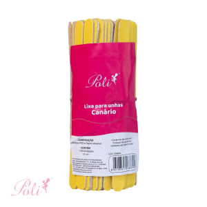 Lixa para Unha Canário 13cm 100 un Poli