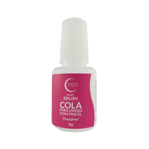 COLA FHACES C/ PINCEL P/ UNHAS POSTICAS 5GR