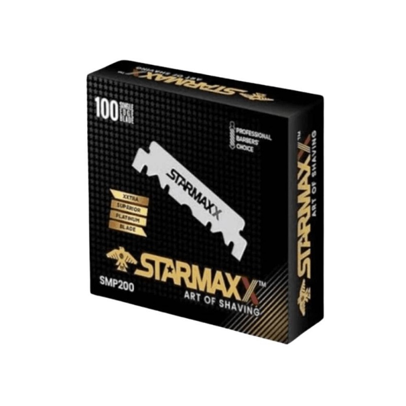 Lâmina de Barbear Display 100 Meias Lâminas 1 un Euromax Starmaxx