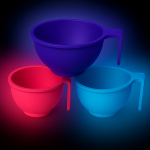 Tigela para Tintura Graduada 1 un Poli