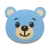 Urso azul