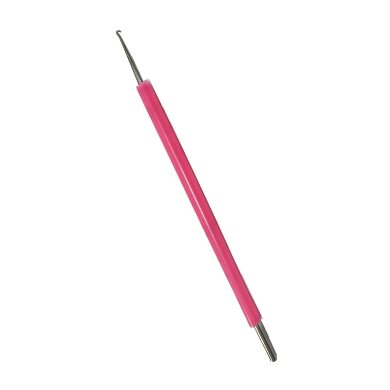 Agulha para Mechas Manicure 111 Silicone Rosa 1 un Poli