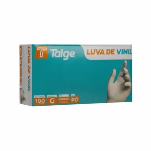 Luva Vinil sem Pó 100 un Talge